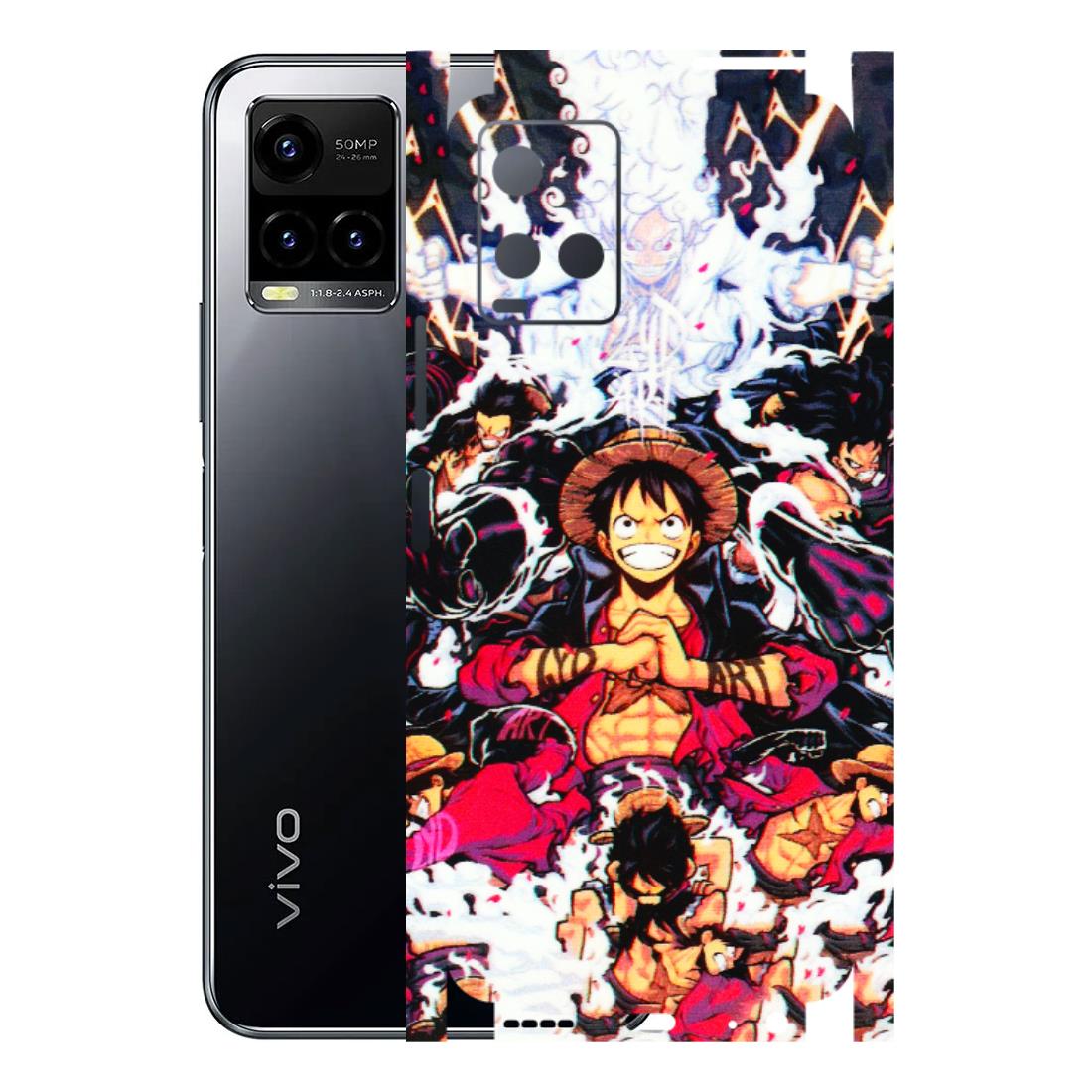 VIVO Y Series Phone Skins (All Models) - Luffy Anime Character - 3D Embossed Finish (L-203) Vivo Y33 S