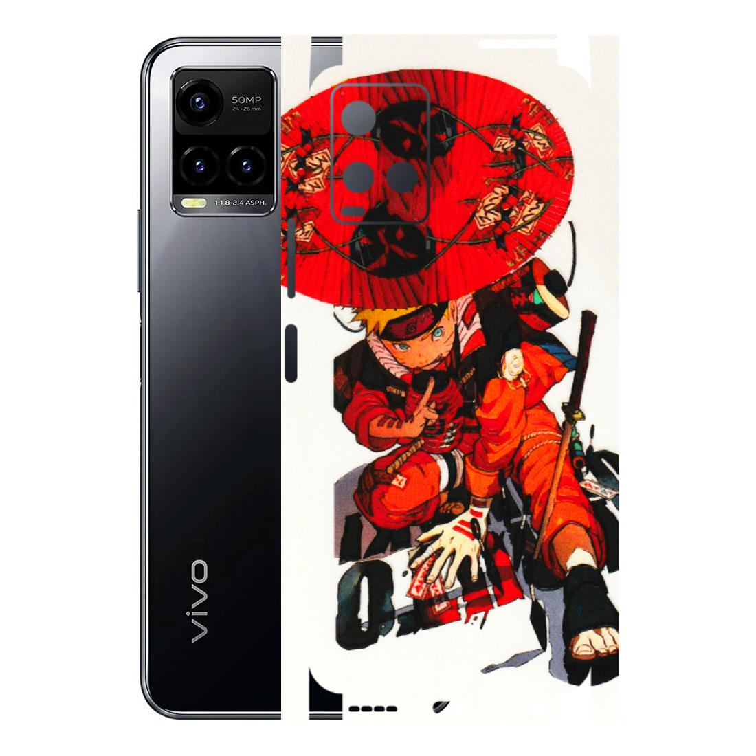 VIVO Y Series Phone Skins (All Models) - Naruto - 3D Embossed Finish (L-208) Vivo Y33 S