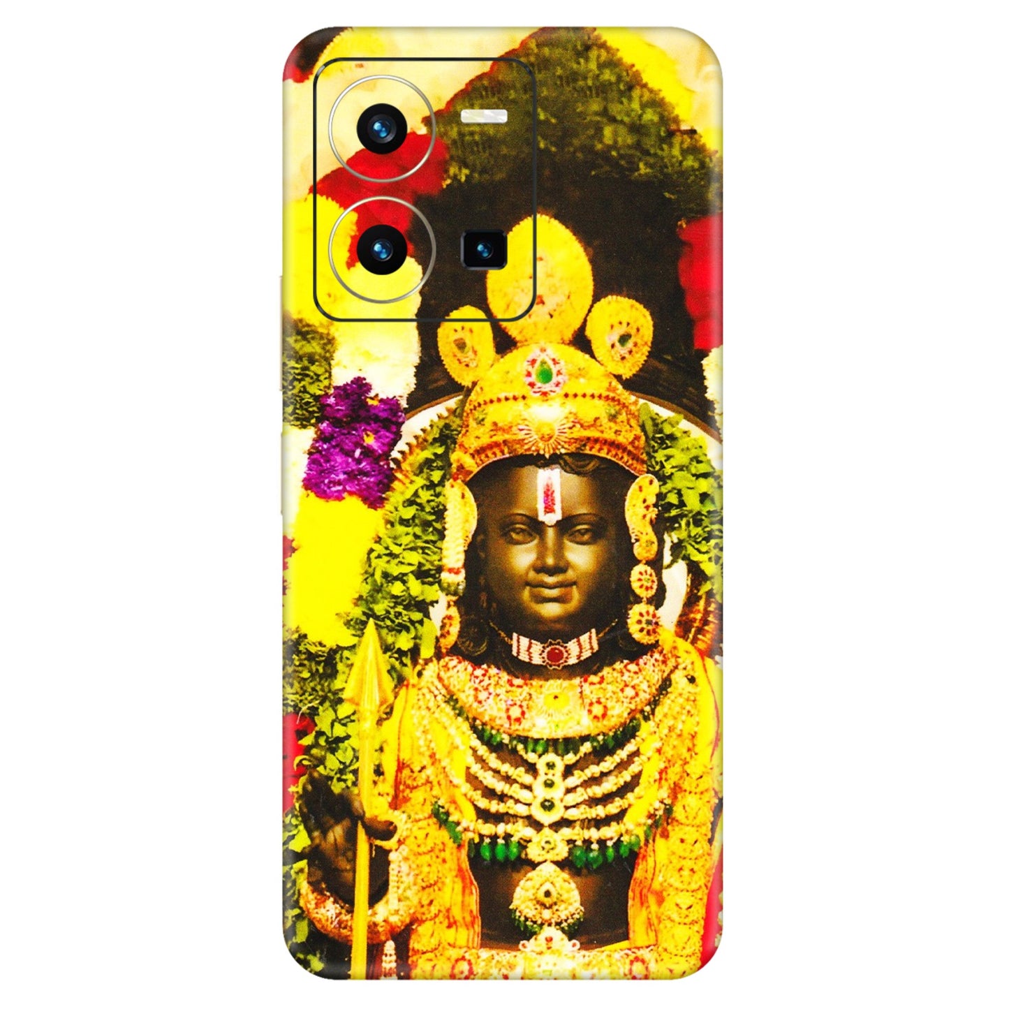 VIVO Y Series Phone Skins (All Models) - Ram Lalla Ayodhya - 3D Embossed Finish (L-103) Vivo Y35 2022