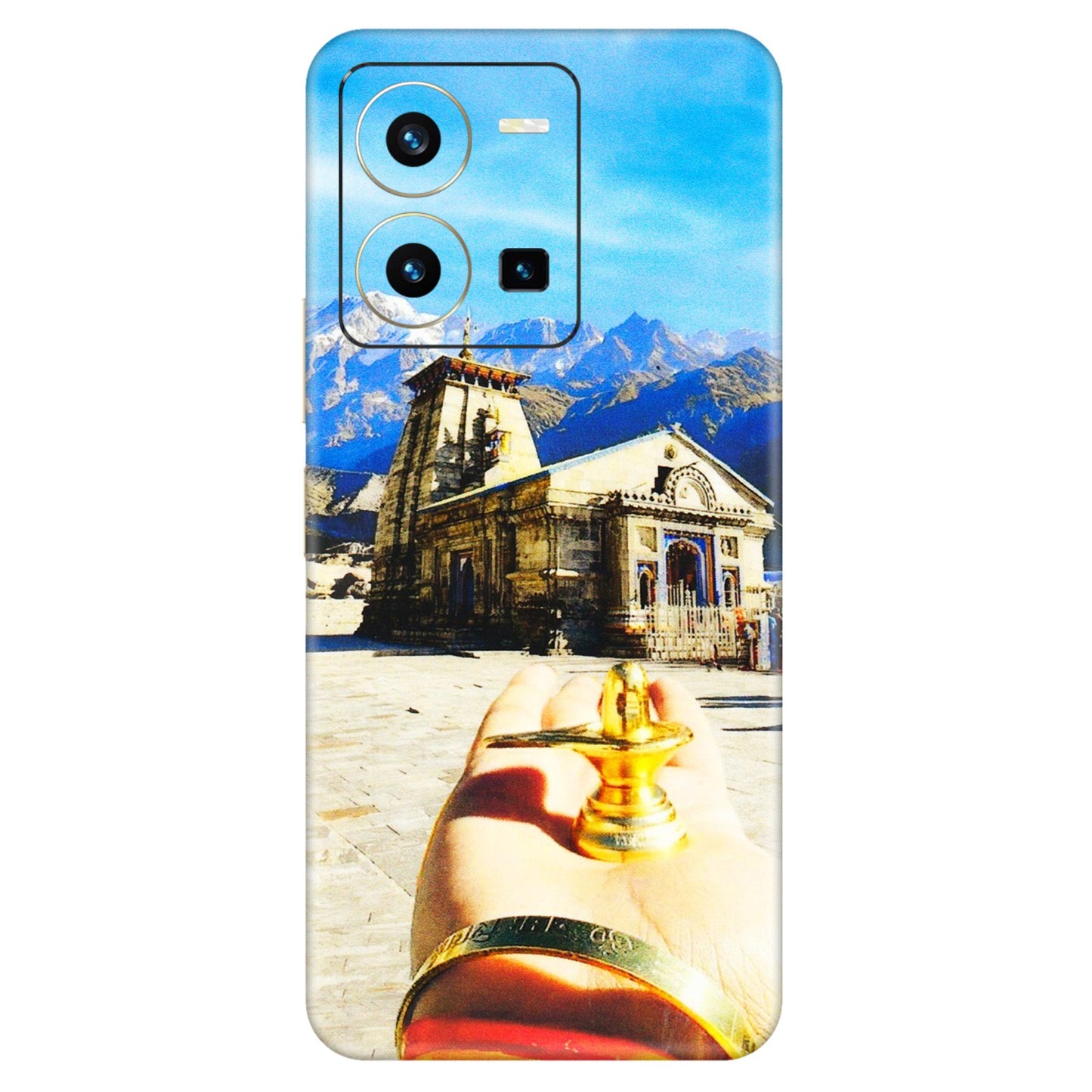 VIVO Y Series Phone Skins (All Models) - Beauty of Kedarnath - 3D Embossed Finish (L-108) Vivo Y35 2022