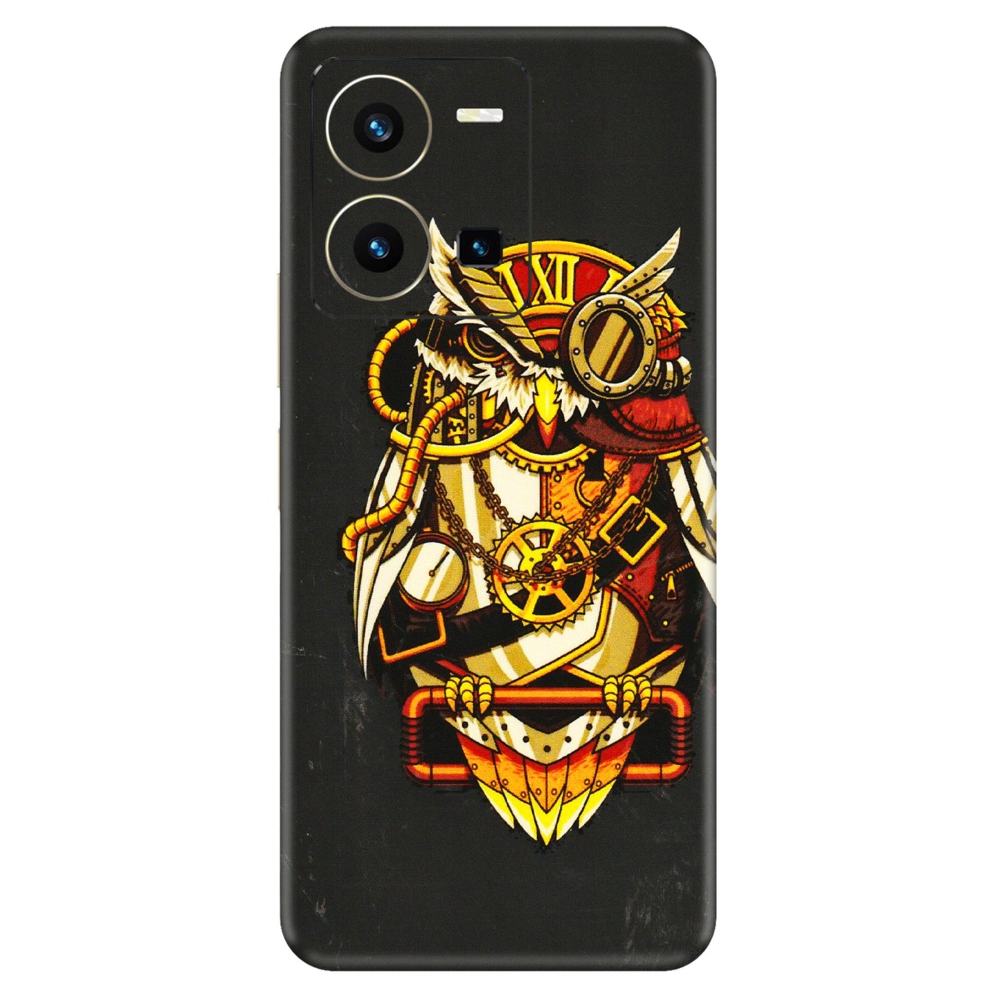 VIVO Y Series Phone Skins (All Models) - Classy Smart Owl - 3D Embossed Finish (L-144) Vivo Y35 2022