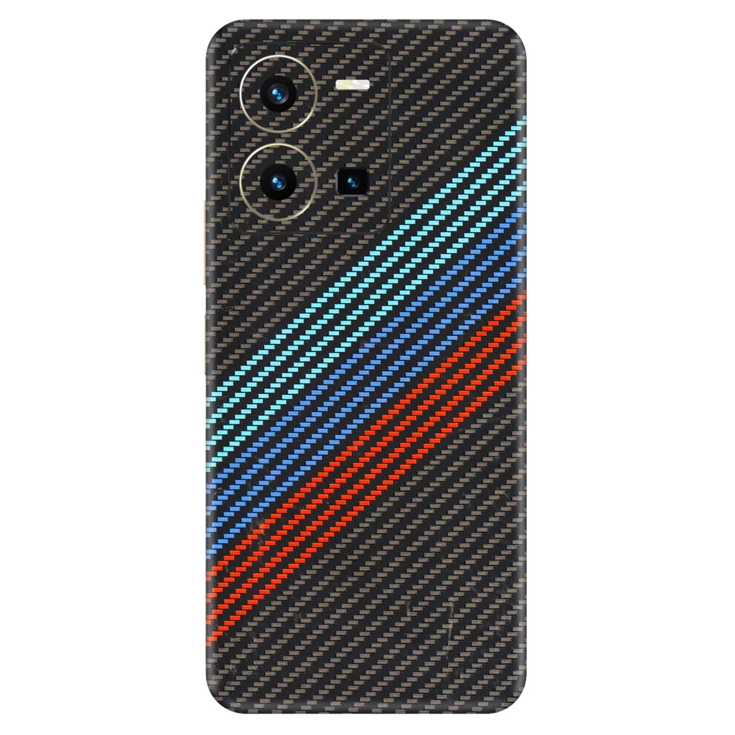 VIVO Y Series Phone Skins (All Models) - Carbon BM - 3D Embossed Finish (L-302) Vivo Y35 2022