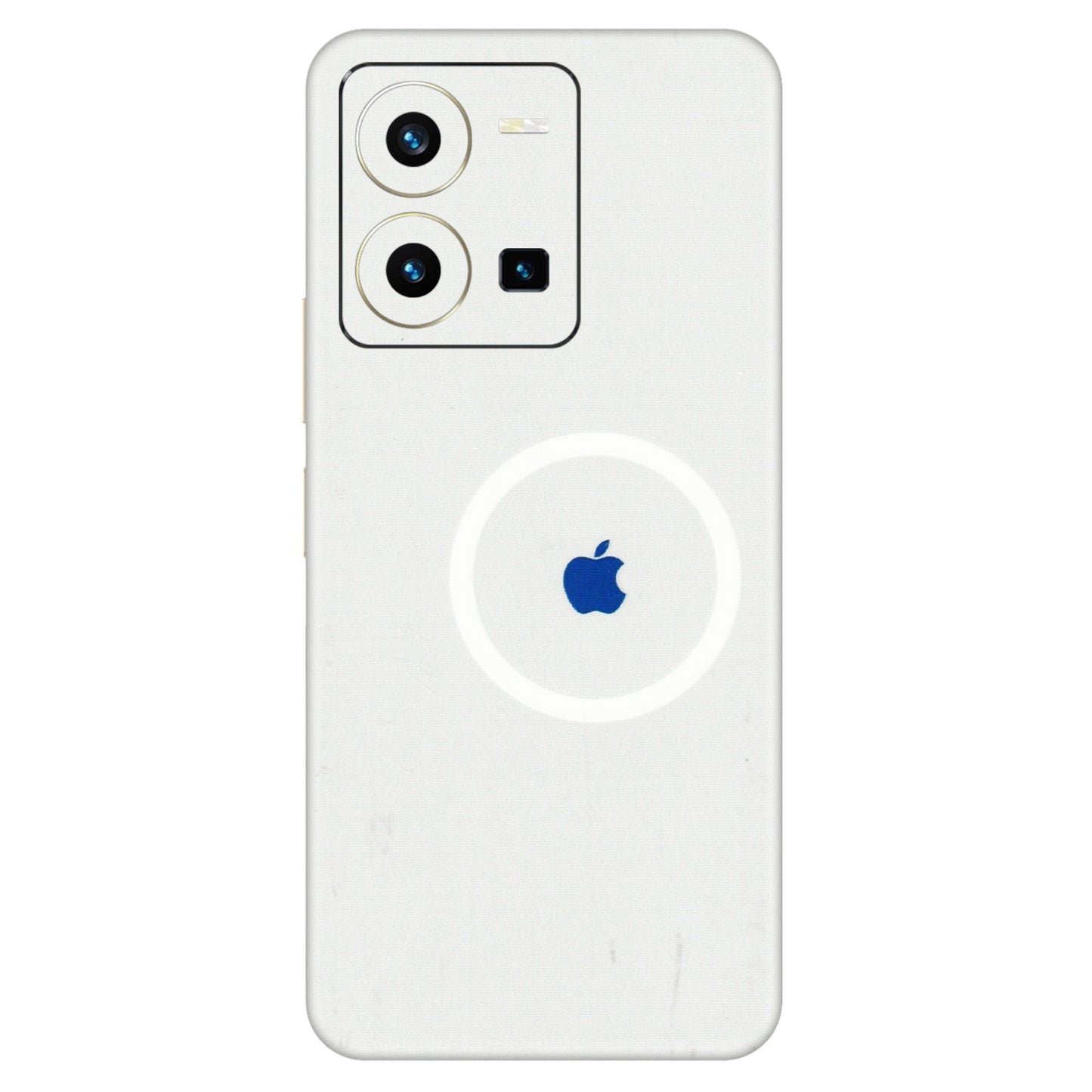 VIVO Y Series Phone Skins (All Models) - iPhone Magsafe Logo - 3D Embossed Finish (L-320) Vivo Y35 2022