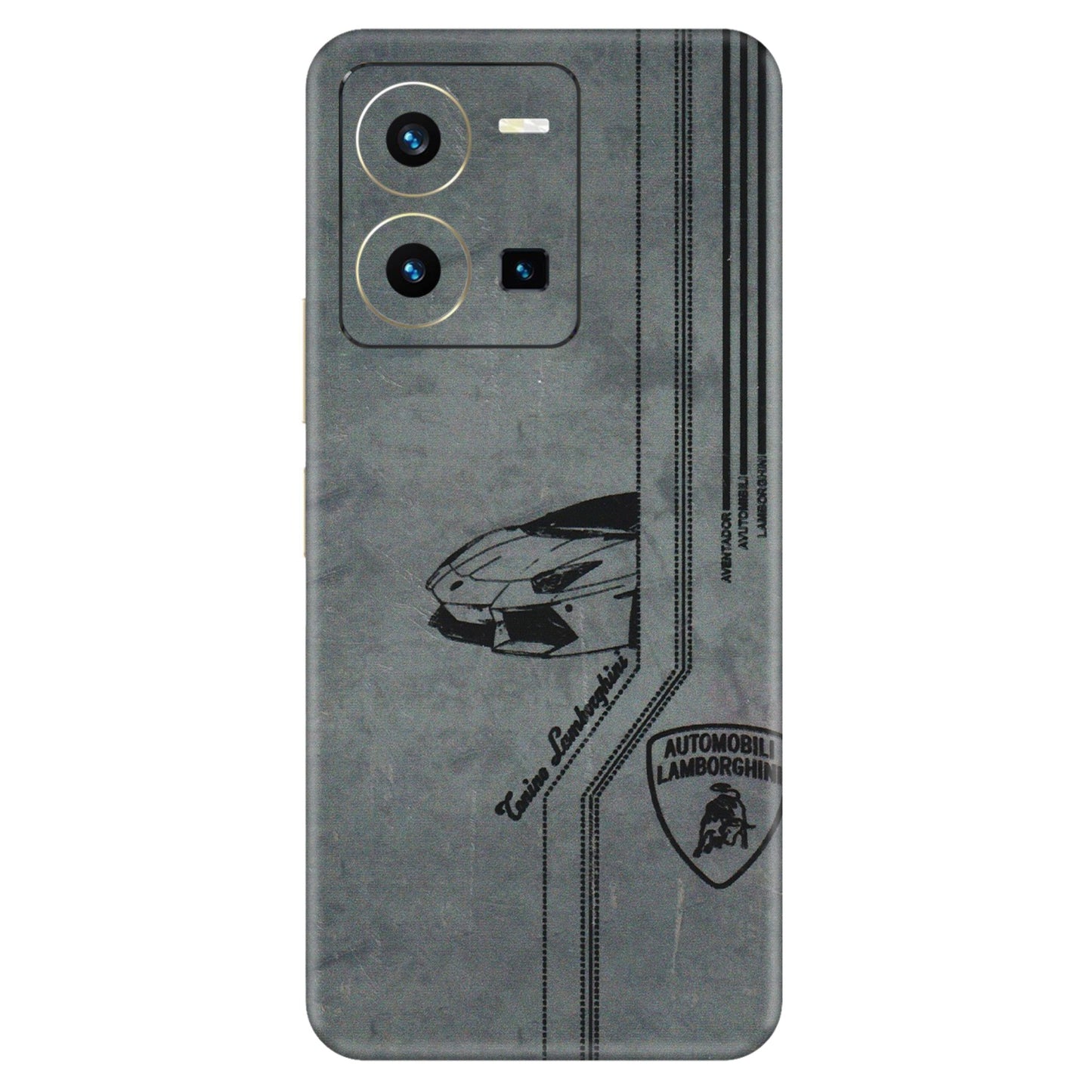 VIVO Y Series Phone Skins (All Models) - New Lamborgini Aventador - 3D Embossed Finish (L-321) Vivo Y35 2022