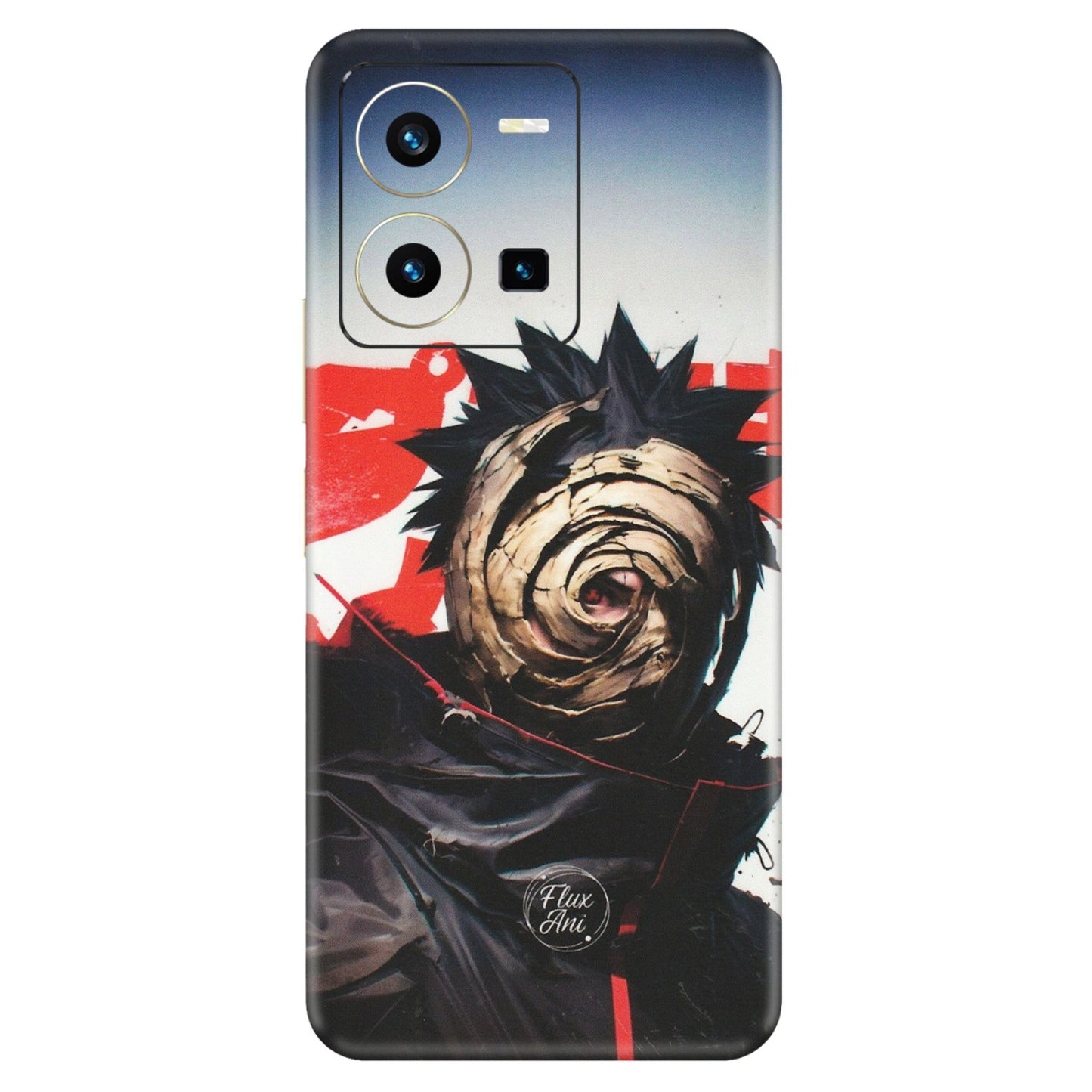 VIVO Y Series Phone Skins (All Models) - Obito Uchiha Cool Anime - Matte Finish (M-134) Vivo Y35 2022
