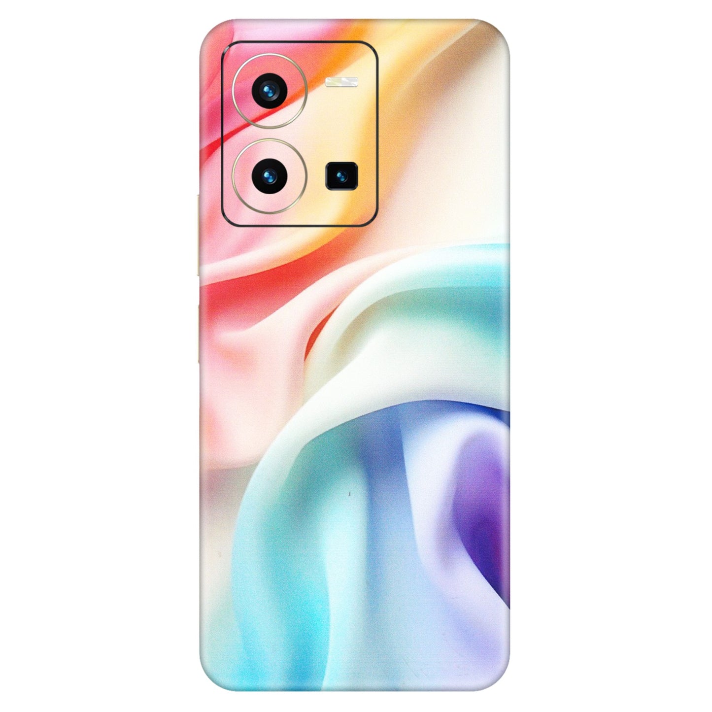 VIVO Y Series Phone Skins (All Models) - Colourful Silk Cloth - Matte Finish (M-165) Vivo Y35 2022