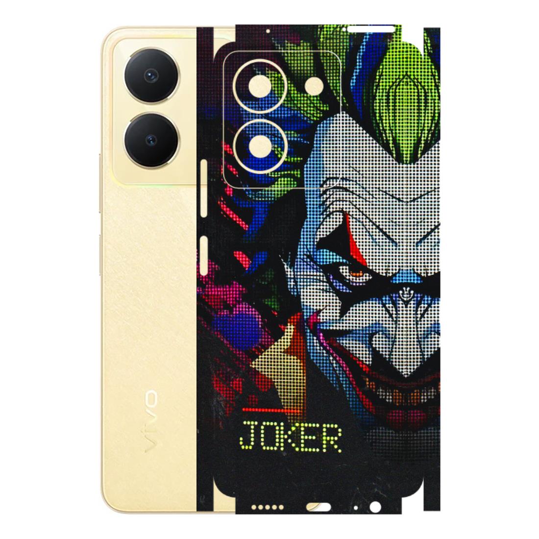 VIVO Y Series Phone Skins (All Models) - Joker Dot Matrix - 3D Embossed Finish (L-08) Vivo Y36