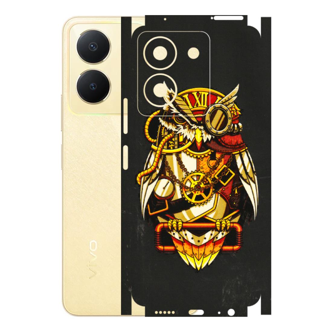 VIVO Y Series Phone Skins (All Models) - Classy Smart Owl - 3D Embossed Finish (L-144) Vivo Y36