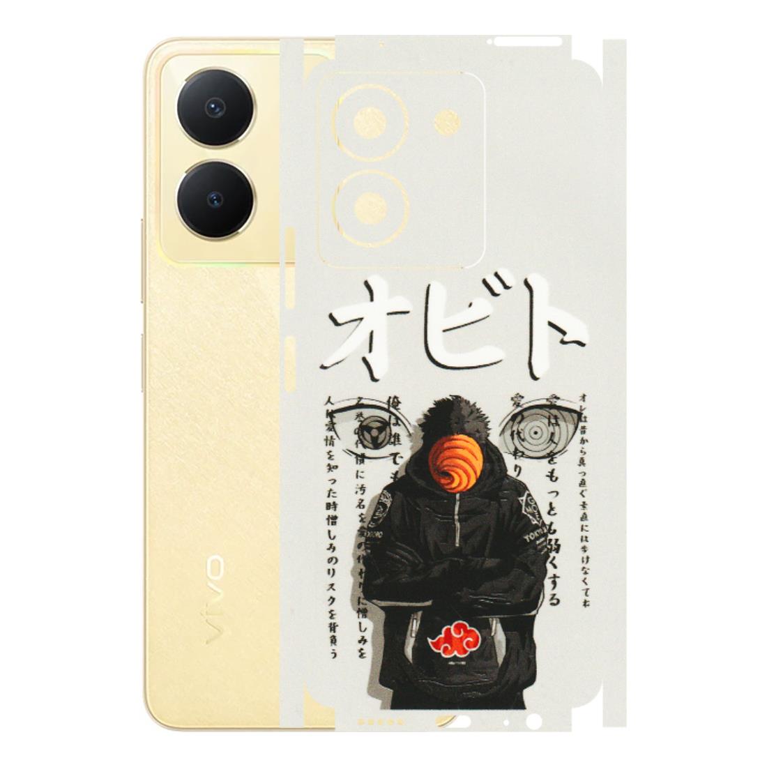 VIVO Y Series Phone Skins (All Models) - Obito Anime Eye - 3D Embossed Finish (L-19) Vivo Y36