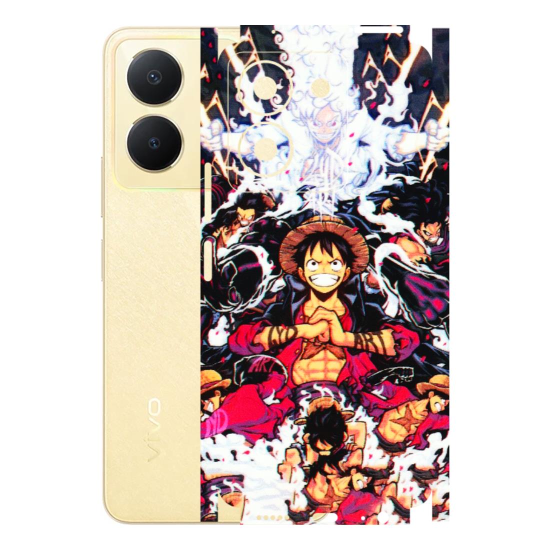 VIVO Y Series Phone Skins (All Models) - Luffy Anime Character - 3D Embossed Finish (L-203) Vivo Y36
