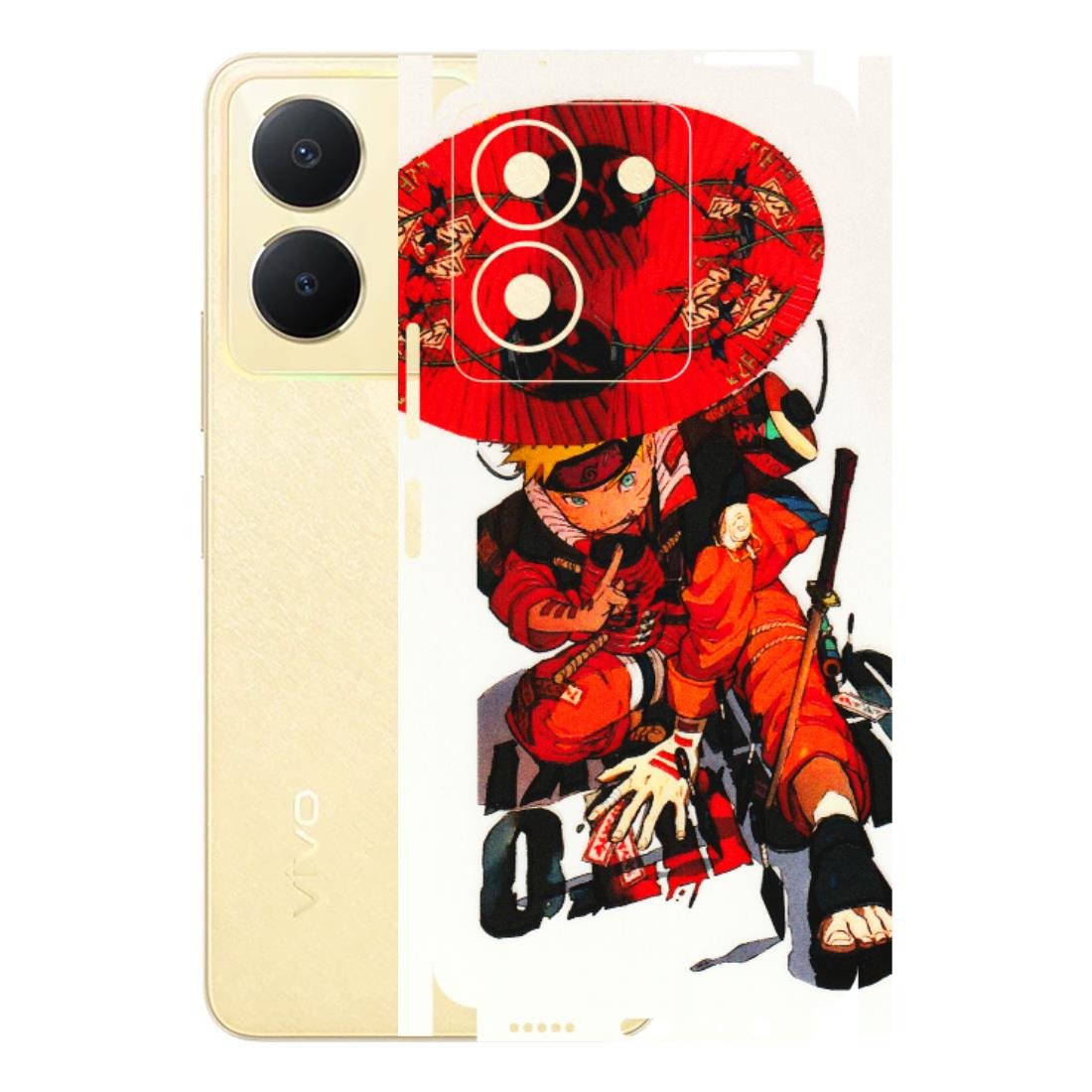 VIVO Y Series Phone Skins (All Models) - Naruto - 3D Embossed Finish (L-208) Vivo Y36