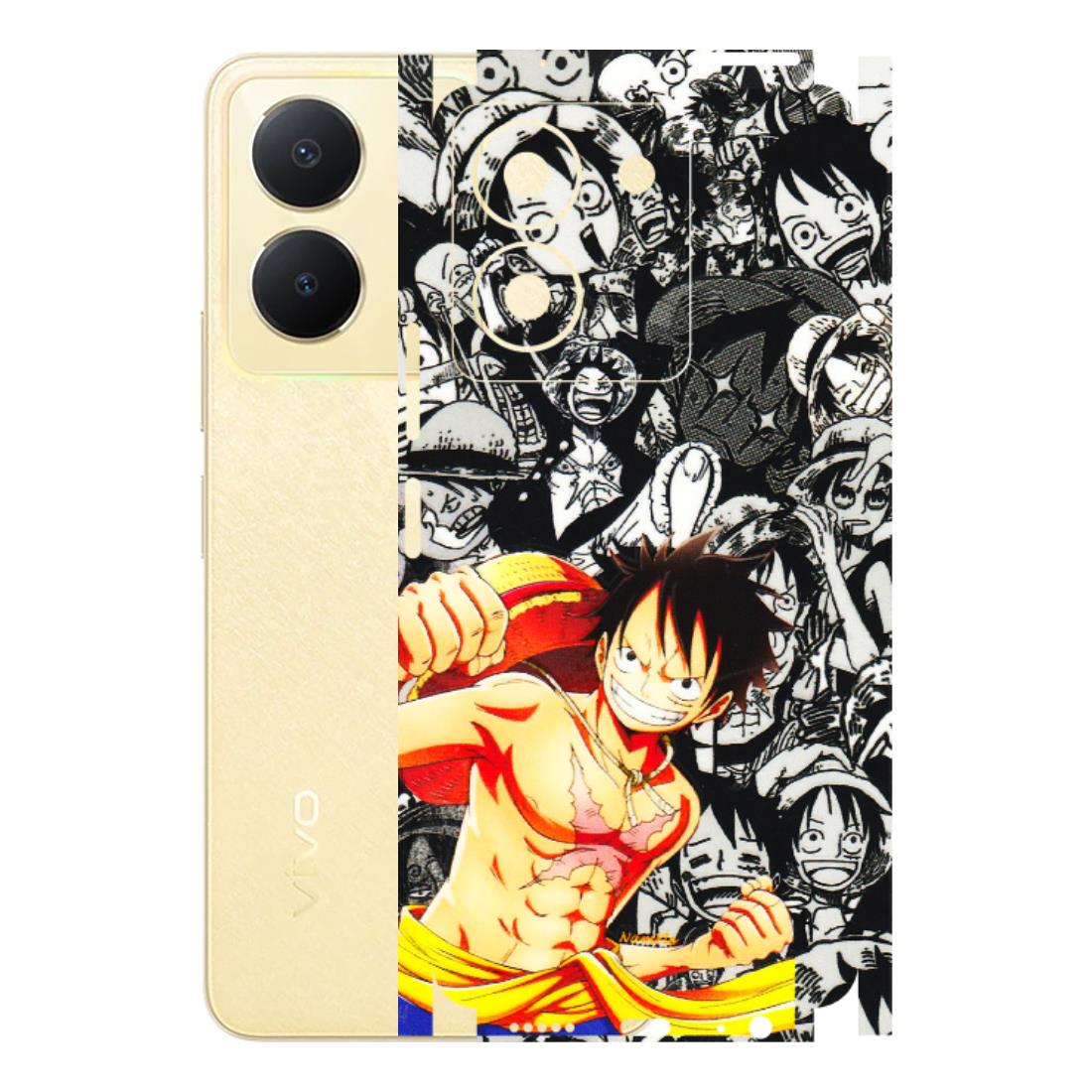VIVO Y Series Phone Skins (All Models) - Anime Comics Games Doodles - 3D Embossed Finish (L-27) Vivo Y36