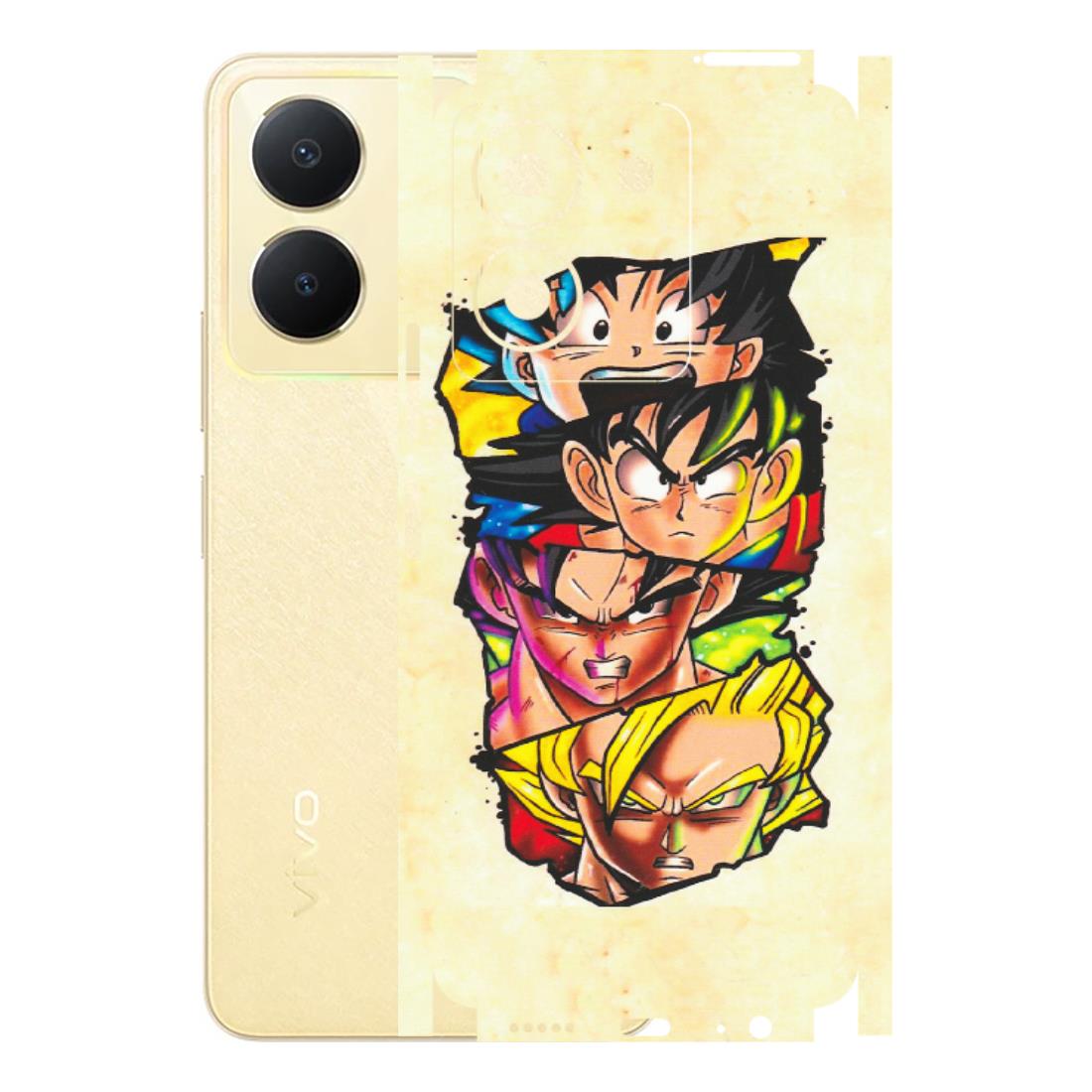 VIVO Y Series Phone Skins (All Models) - Angry Multi Anime - Matte Finish (M-113) Vivo Y36