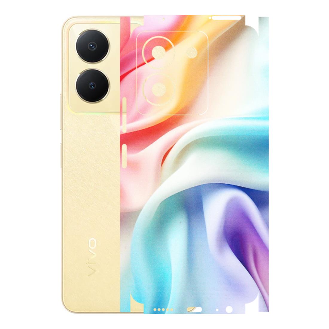 VIVO Y Series Phone Skins (All Models) - Colourful Silk Cloth - Matte Finish (M-165) Vivo Y36