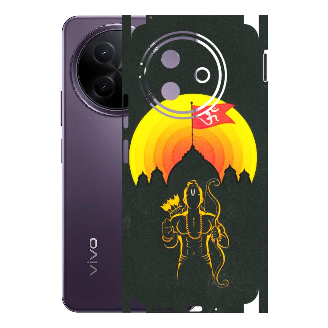 VIVO Y Series Phone Skins (All Models) - Lord Ram - 3D Embossed Finish (L-132) Vivo Y39 5G