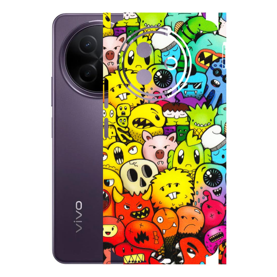 VIVO Y Series Phone Skins (All Models) - Angry Funkies - 3D Embossed Finish (L-169) Vivo Y39 5G