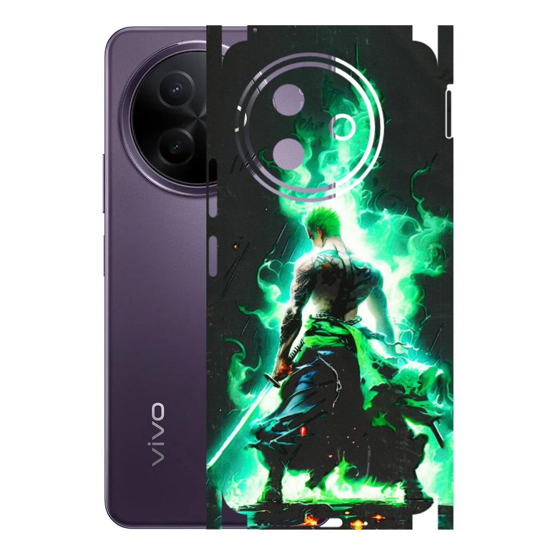 VIVO Y Series Phone Skins (All Models) - Zoro Sword - 3D Embossed Finish (L-241) Vivo Y39 5G