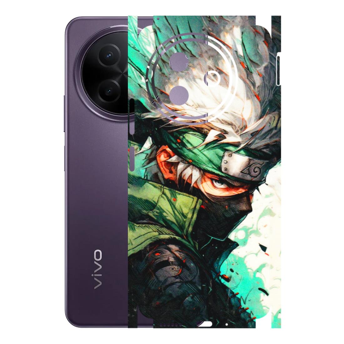 VIVO Y Series Phone Skins (All Models) - Kakashi Side Profile - 3D Embossed Finish (L-249) Vivo Y39 5G