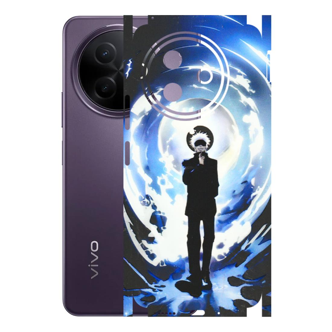 VIVO Y Series Phone Skins (All Models) - Jujustu Kaisen Anime Manga - 3D Embossed Finish (L-317) Vivo Y39 5G