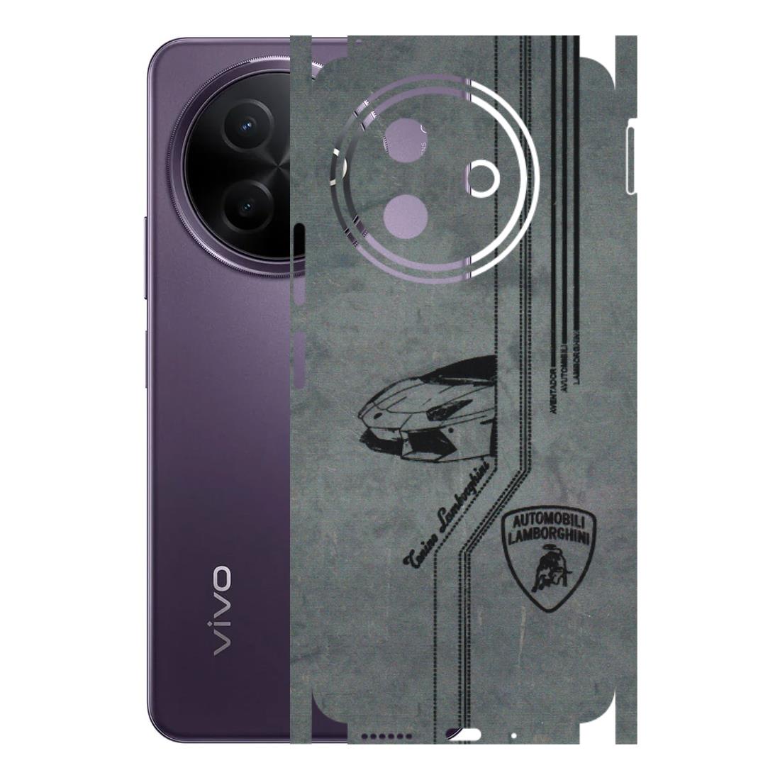 VIVO Y Series Phone Skins (All Models) - New Lamborgini Aventador - 3D Embossed Finish (L-321) Vivo Y39 5G