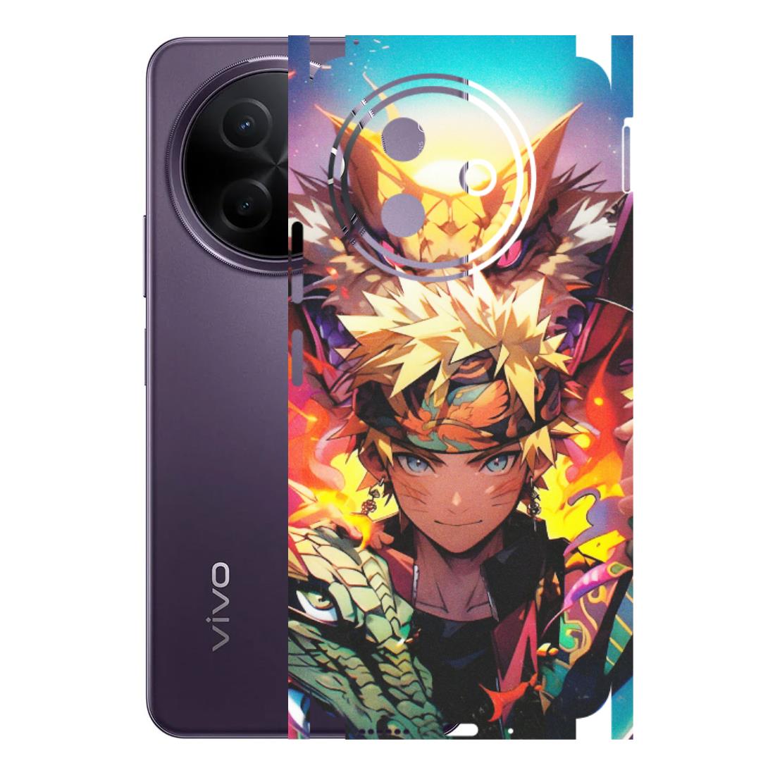 VIVO Y Series Phone Skins (All Models) - Angry Naruto Anime - Matte Finish (M-148) Vivo Y39 5G