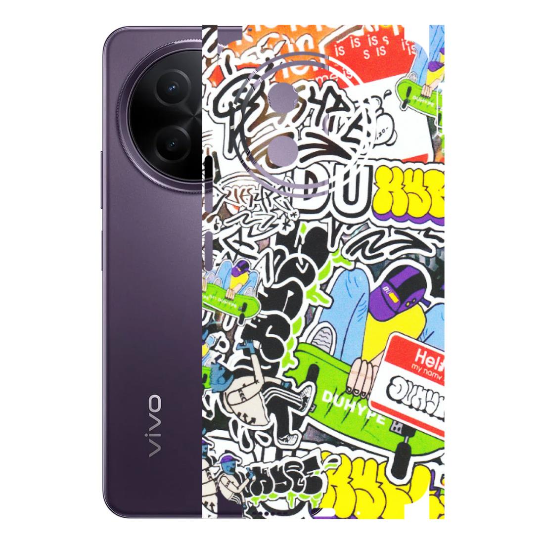 VIVO Y Series Phone Skins (All Models) - Dope Graffiti - Matte Finish (M-61) Vivo Y39 5G