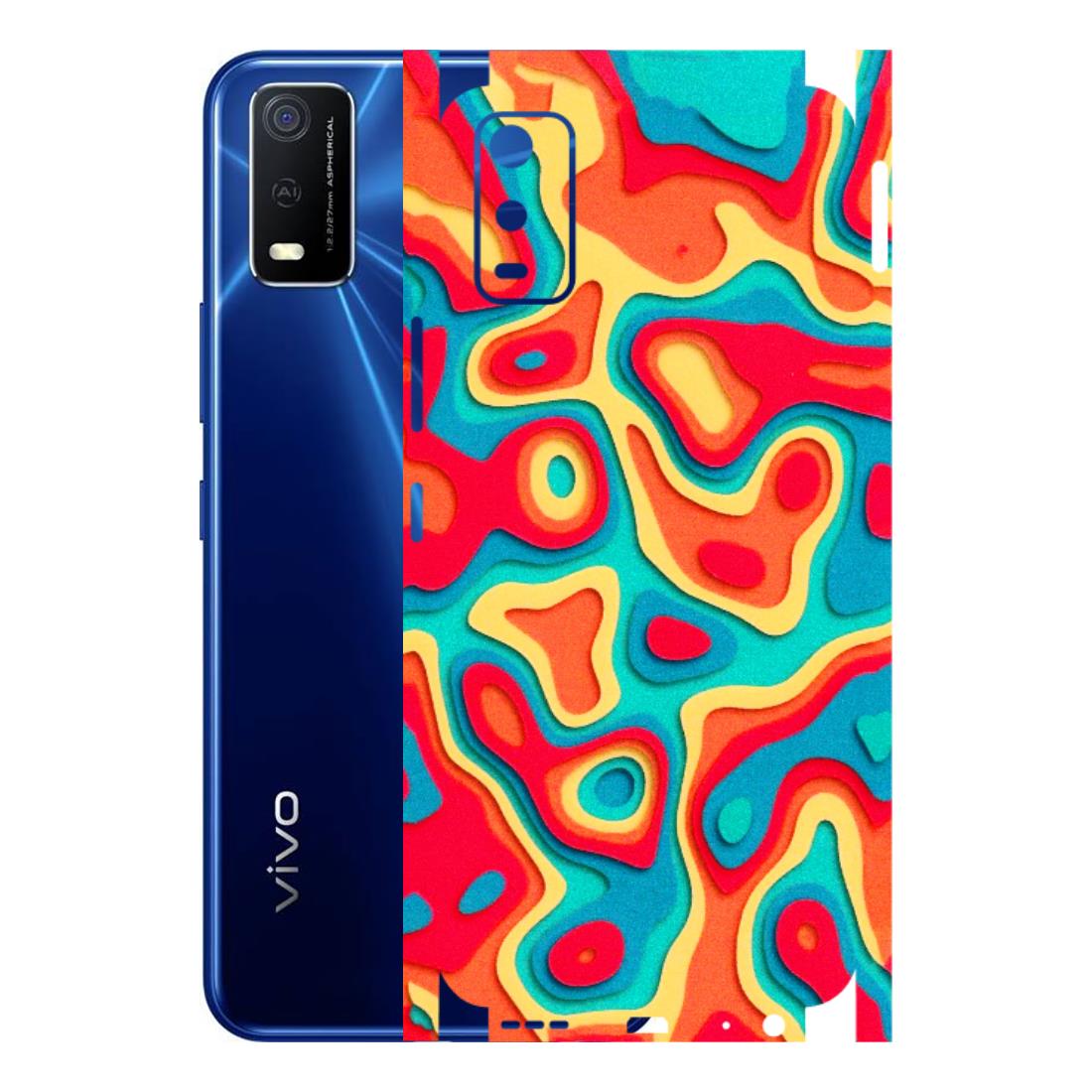 VIVO Y Series Phone Skins (All Models) - Abstract Swirl - 3D Embossed Finish (L-150) Vivo Y3S