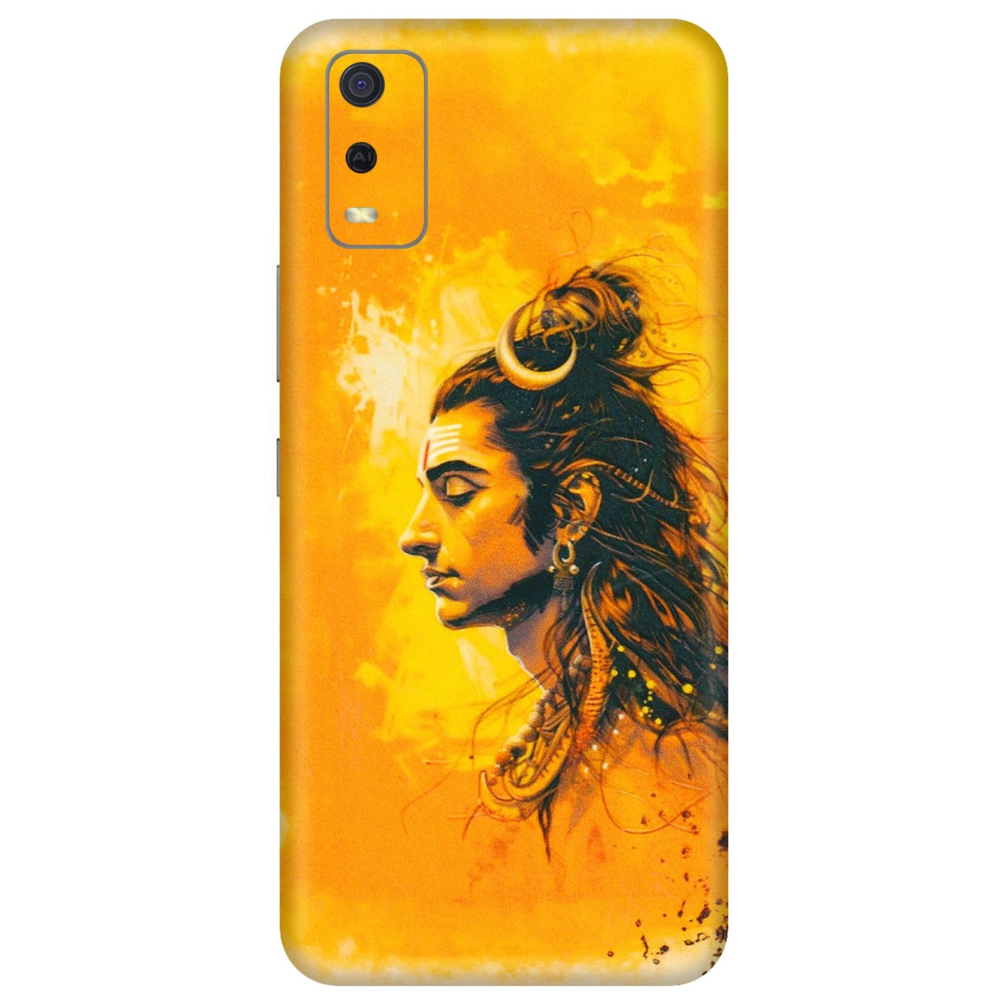 VIVO Y Series Phone Skins (All Models) - Shiv Shakti - 3D Embossed Finish (L-14) Vivo Y3S