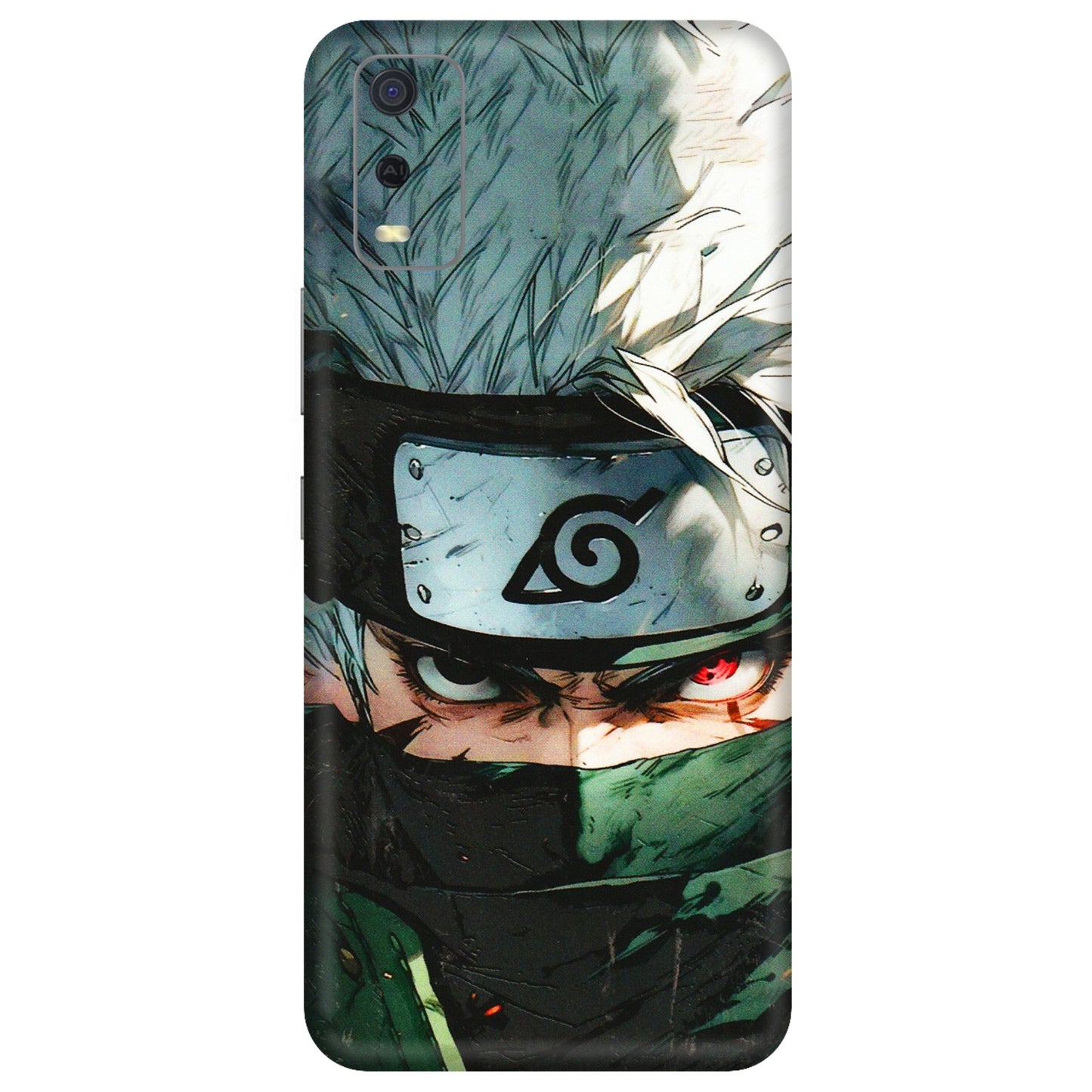 VIVO Y Series Phone Skins (All Models) - Kakashi Red Eye Focus - 3D Embossed Finish (L-227) Vivo Y3S