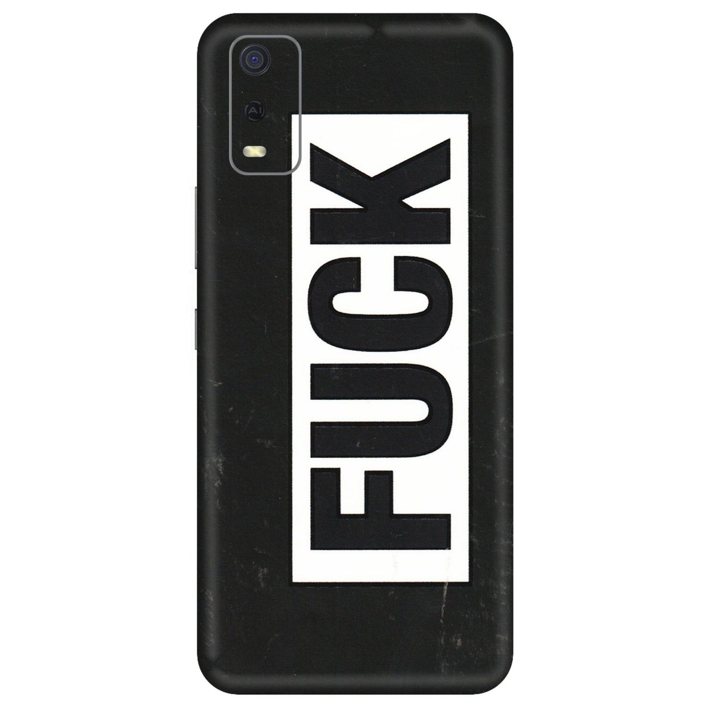 VIVO Y Series Phone Skins (All Models) - The F Word - 3D Embossed Finish (L-255) Vivo Y3S