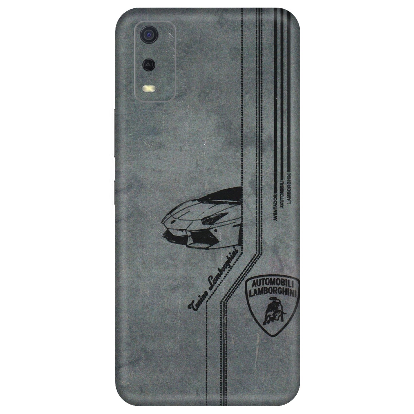 VIVO Y Series Phone Skins (All Models) - New Lamborgini Aventador - 3D Embossed Finish (L-321) Vivo Y3S