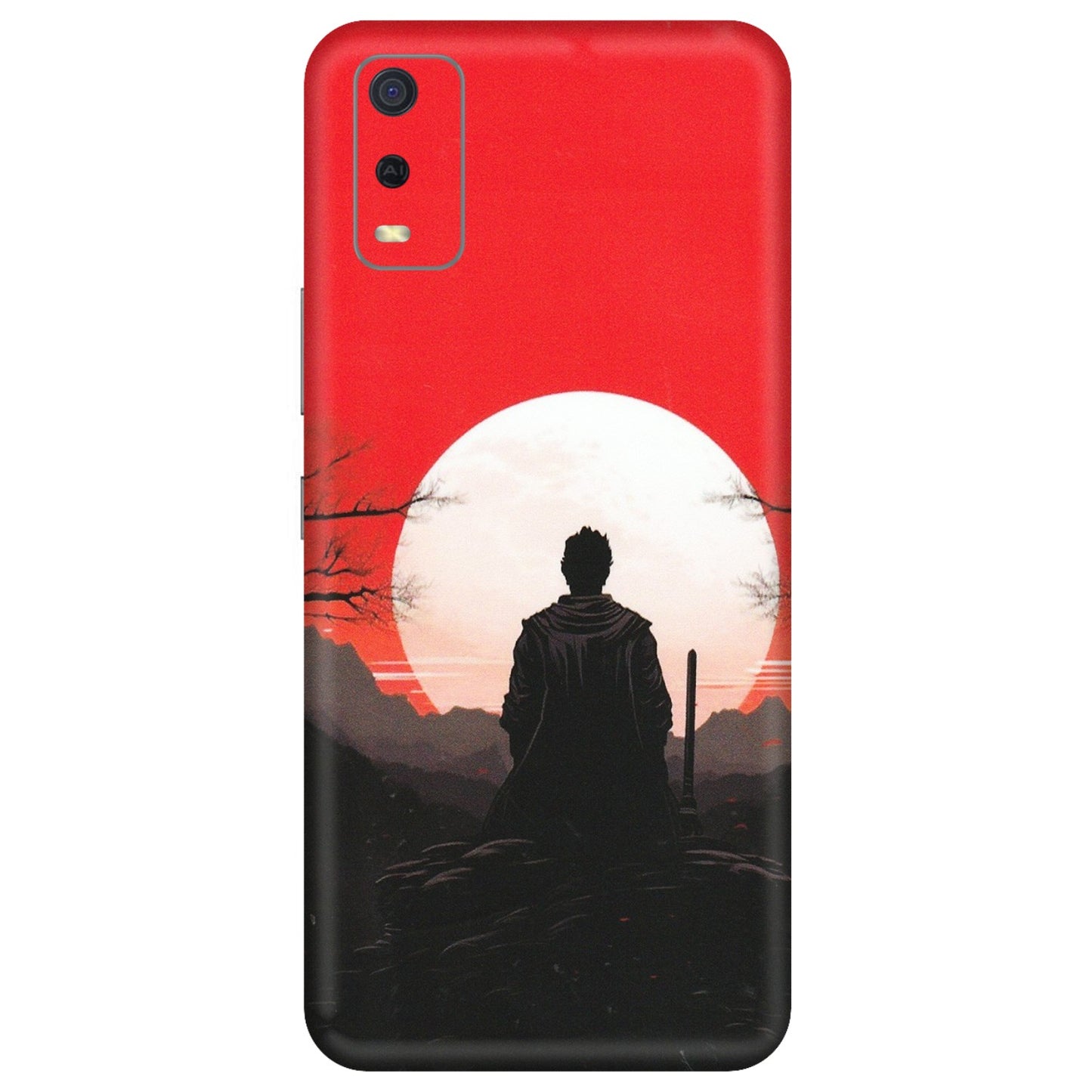 VIVO Y Series Phone Skins (All Models) - Samurai Anime - Matte Finish (M-141) Vivo Y3S