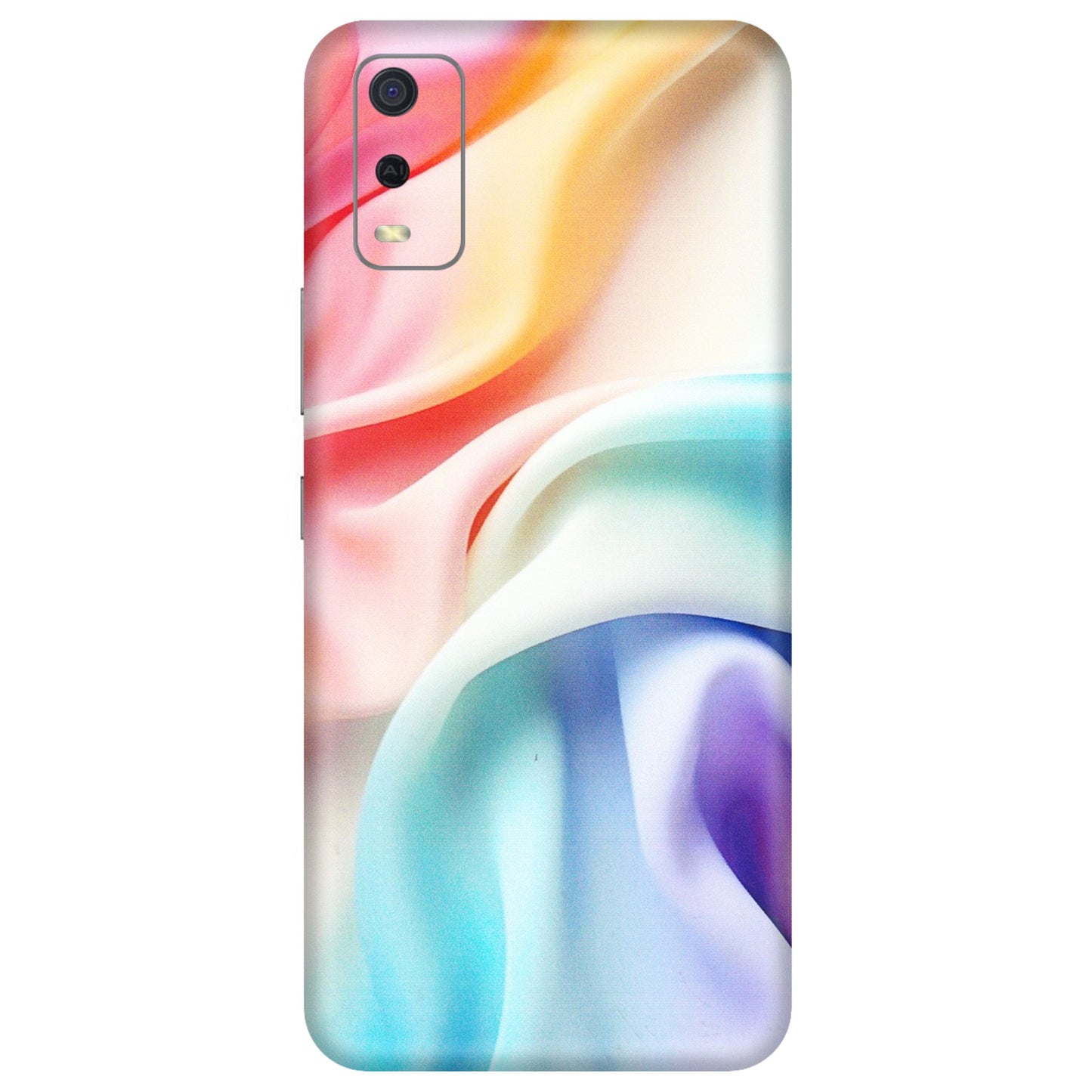 VIVO Y Series Phone Skins (All Models) - Colourful Silk Cloth - Matte Finish (M-165) Vivo Y3S