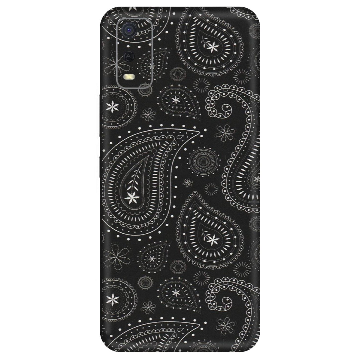VIVO Y Series Phone Skins (All Models) - Black Sober Kerry - Matte Finish (M-37) Vivo Y3S