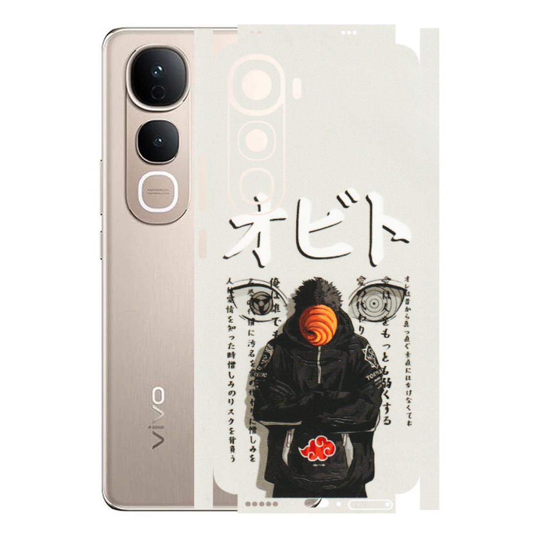 VIVO Y Series Phone Skins (All Models) - Obito Anime Eye - 3D Embossed Finish (L-19) Vivo Y400 5G