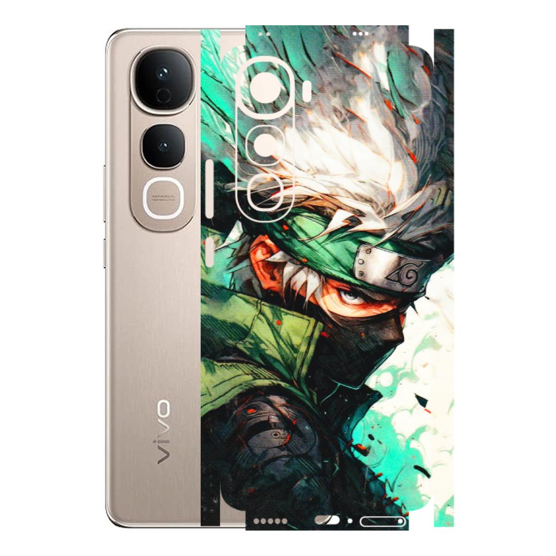 VIVO Y Series Phone Skins (All Models) - Kakashi Side Profile - 3D Embossed Finish (L-249) Vivo Y400 5G
