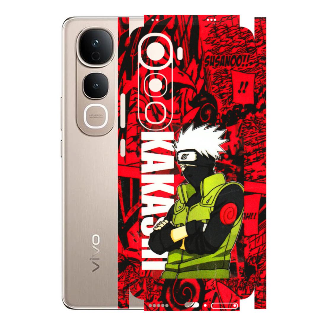 VIVO Y Series Phone Skins (All Models) - Kakashi Red Anime - 3D Embossed Finish (L-251) Vivo Y400 5G