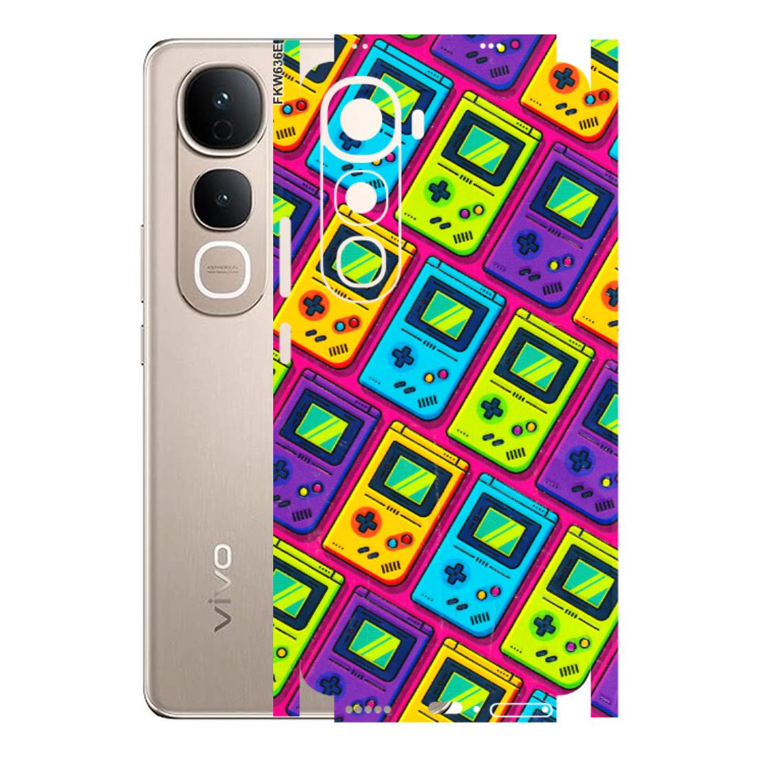 VIVO Y Series Phone Skins (All Models) - Gameboy Colourful - 3D Embossed Finish (L-266) Vivo Y400 5G