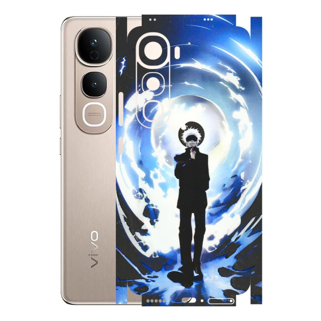 VIVO Y Series Phone Skins (All Models) - Jujustu Kaisen Anime Manga - 3D Embossed Finish (L-317) Vivo Y400 5G