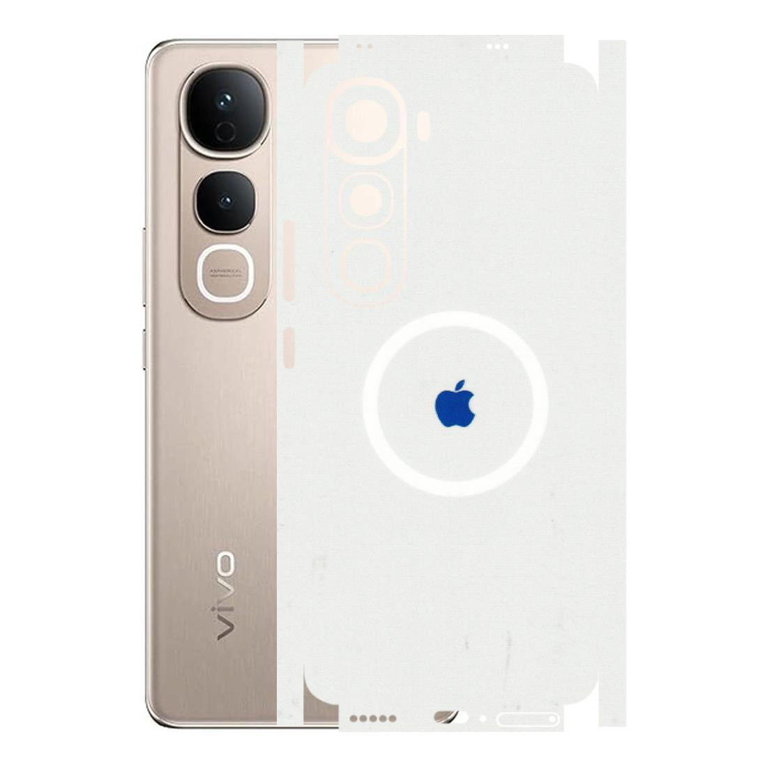 VIVO Y Series Phone Skins (All Models) - iPhone Magsafe Logo - 3D Embossed Finish (L-320) Vivo Y400 5G