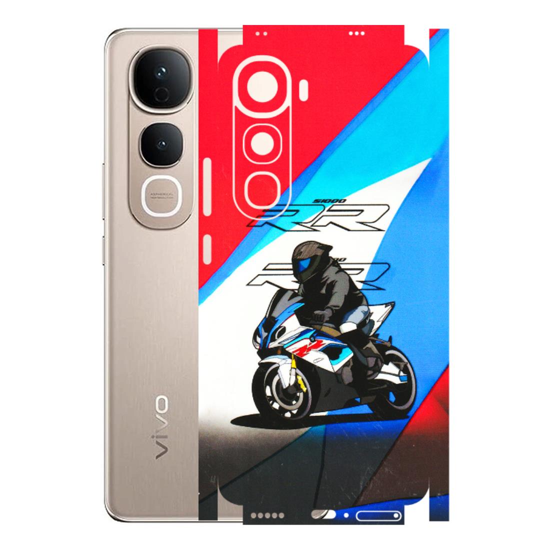 VIVO Y Series Phone Skins (All Models) - Bikers Love - 3D Embossed Finish (L-58) Vivo Y400 5G