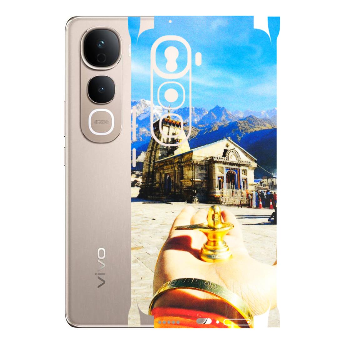 VIVO Y Series Phone Skins (All Models) - Beauty of Kedarnath - 3D Embossed Finish (L-108) Vivo Y400 Pro 5G