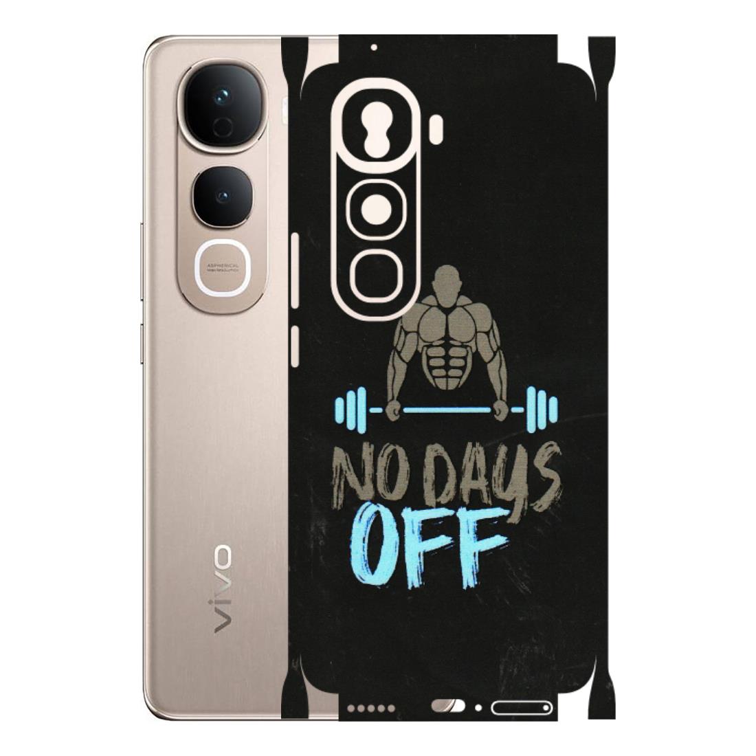 VIVO Y Series Phone Skins (All Models) - Gym Lover - 3D Embossed Finish (L-127) Vivo Y400 Pro 5G