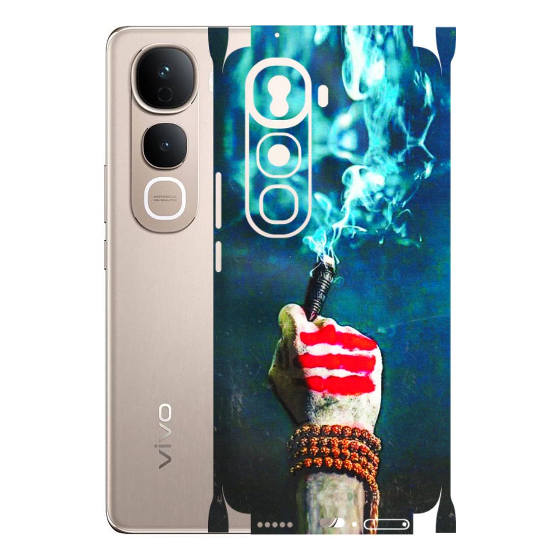 VIVO Y Series Phone Skins (All Models) - Mahadev Bhakt - 3D Embossed Finish (L-146) Vivo Y400 Pro 5G