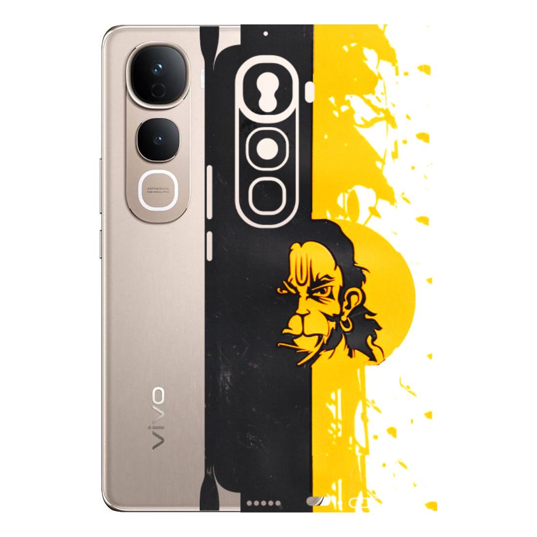 VIVO Y Series Phone Skins (All Models) - Bajrangbali - 3D Embossed Finish (L-151) Vivo Y400 Pro 5G
