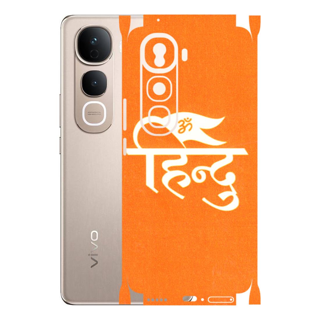 VIVO Y Series Phone Skins (All Models) - Hindu Kesari - 3D Embossed Finish (L-154) Vivo Y400 Pro 5G
