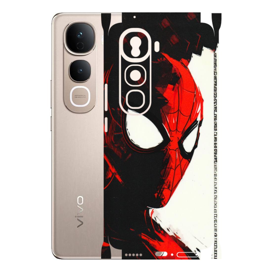 VIVO Y Series Phone Skins (All Models) - Spiderman Killer Face - 3D Embossed Finish (L-17) Vivo Y400 Pro 5G