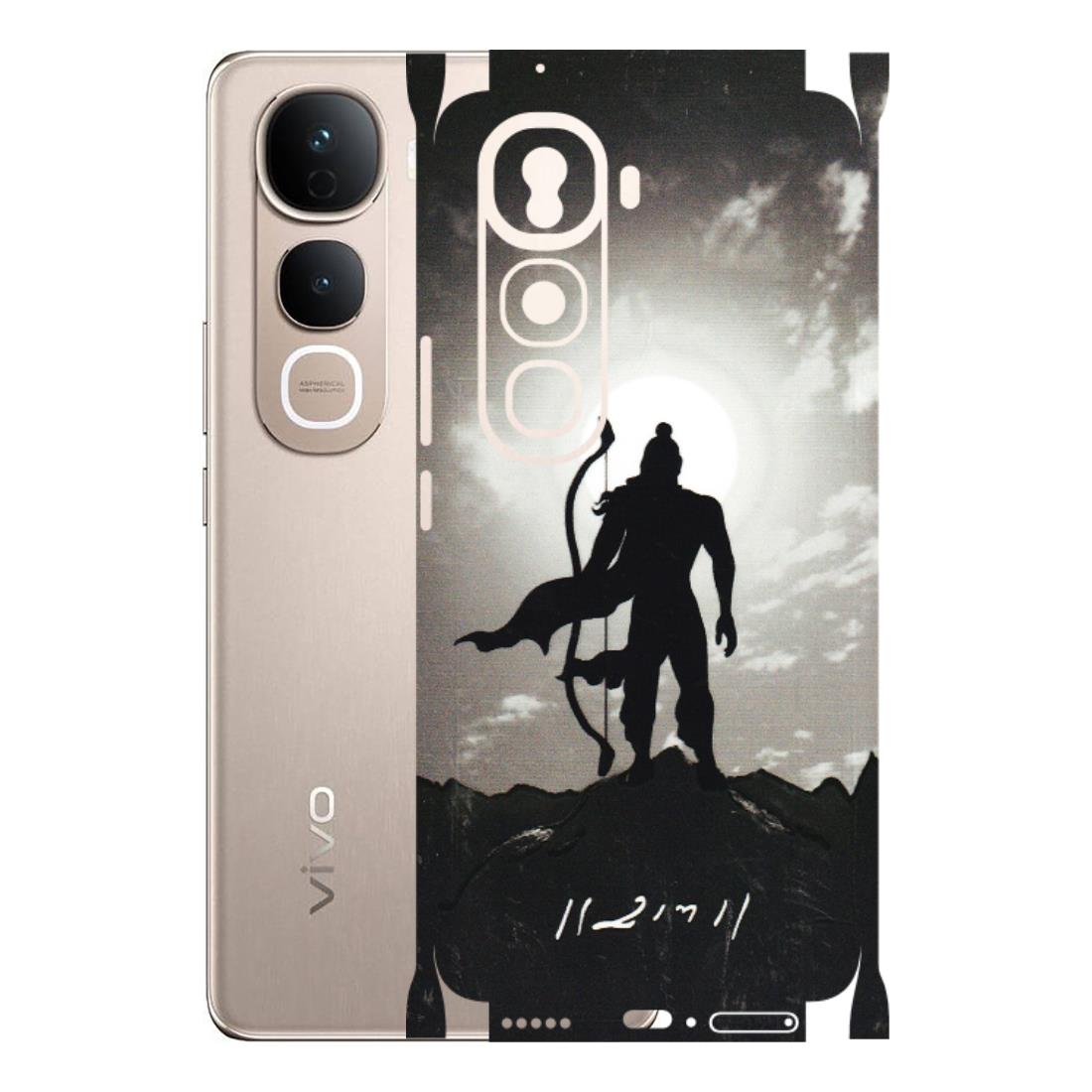 VIVO Y Series Phone Skins (All Models) - Jai Siya Ram - 3D Embossed Finish (L-200) Vivo Y400 Pro 5G