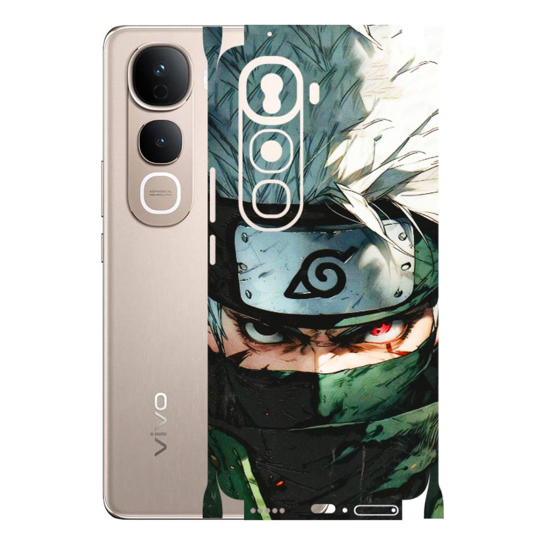 VIVO Y Series Phone Skins (All Models) - Kakashi Red Eye Focus - 3D Embossed Finish (L-227) Vivo Y400 Pro 5G