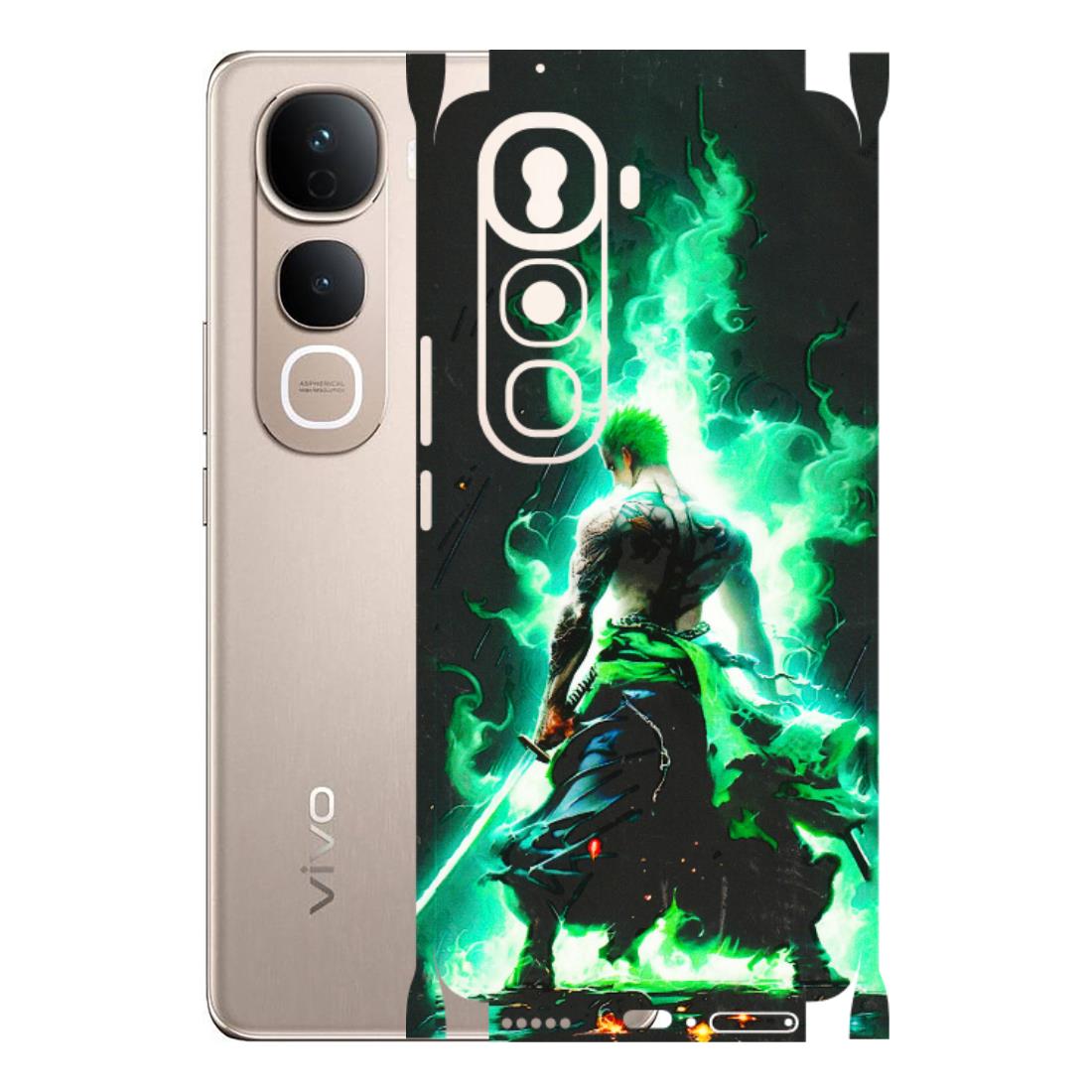 VIVO Y Series Phone Skins (All Models) - Zoro Sword - 3D Embossed Finish (L-241) Vivo Y400 Pro 5G
